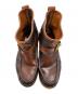 RUSSELL MOCCASIN (ラッセルモカシン) スウェード切替ノックアバウトブーツ ブラウン サイズ:8 1/2：15000円
