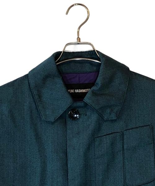 YUKI HASHIMOTO（ユウキハシモト）YUKI HASHIMOTO (ユウキハシモト) BONDING COAT グリーン サイズ:48の古着・服飾アイテム