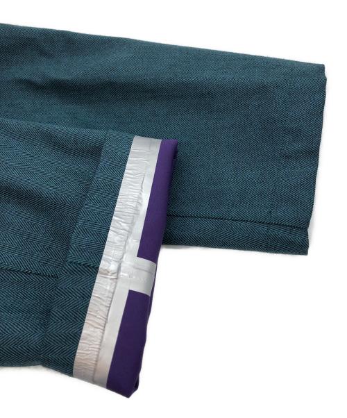 YUKI HASHIMOTO（ユウキハシモト）YUKI HASHIMOTO (ユウキハシモト) BONDING COAT グリーン サイズ:48の古着・服飾アイテム