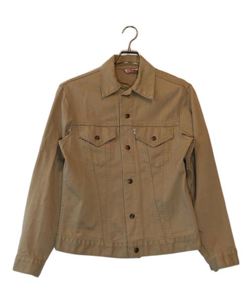 LEVI'S（リーバイス）LEVI'S (リーバイス) コットンツイルトラッカージャケット ベージュ サイズ:38の古着・服飾アイテム