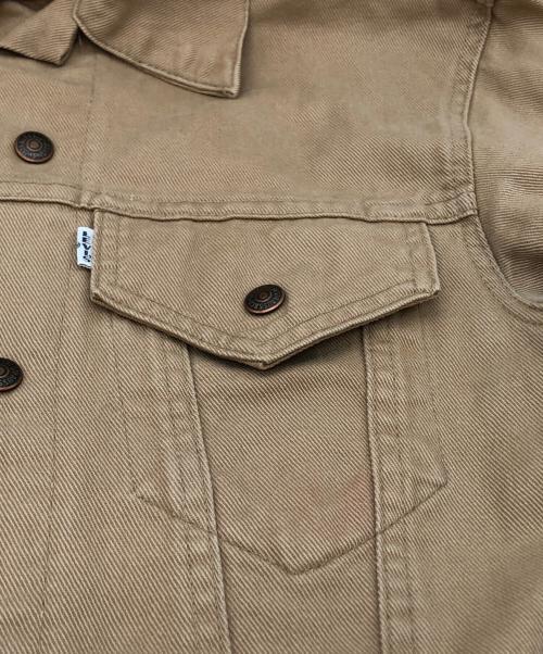 LEVI'S（リーバイス）LEVI'S (リーバイス) コットンツイルトラッカージャケット ベージュ サイズ:38の古着・服飾アイテム