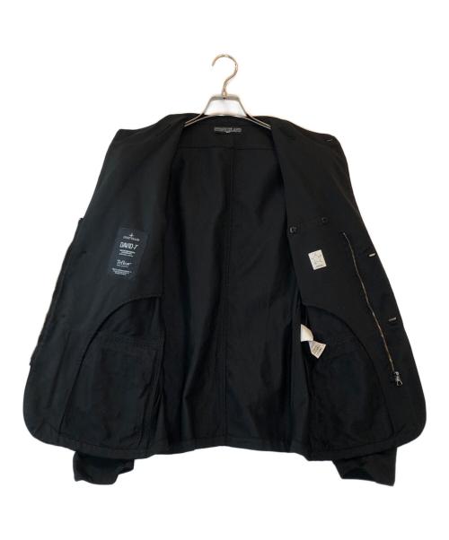 STONE ISLAND（ストーンアイランド）STONE ISLAND (ストーンアイランド) 2WAYテーラードジャケット ブラック サイズ:Mの古着・服飾アイテム