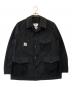 CarHartt（カーハート）の古着「カバーオール」｜ブラック