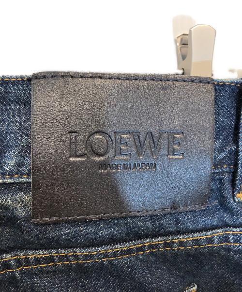 LOEWE（ロエベ）LOEWE (ロエベ) ストレート レッグ ジーンズ インディゴ サイズ:46の古着・服飾アイテム