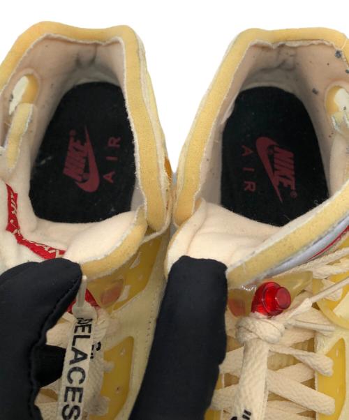 OFFWHITE（オフホワイト）OFFWHITE (オフホワイト) NIKE (ナイキ) AIR JORDAN 5 RETRO SP（エアジョーダン 5 レトロ スペシャル） イエロー サイズ:US8.5の古着・服飾アイテム