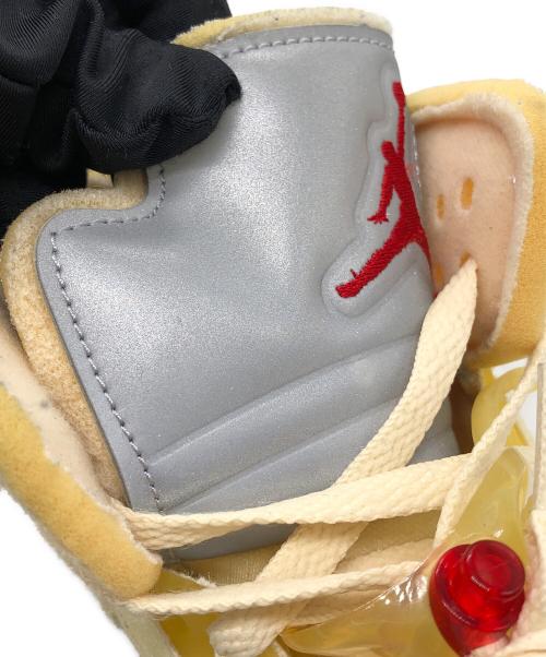 OFFWHITE（オフホワイト）OFFWHITE (オフホワイト) NIKE (ナイキ) AIR JORDAN 5 RETRO SP（エアジョーダン 5 レトロ スペシャル） イエロー サイズ:US8.5の古着・服飾アイテム