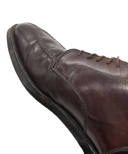 Alden（オールデン）Alden (オールデン) Uチップレザーシューズ ブラウン サイズ:８の古着・服飾アイテム