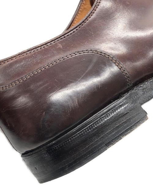 Alden（オールデン）Alden (オールデン) Uチップレザーシューズ ブラウン サイズ:８の古着・服飾アイテム