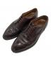 Alden（オールデン）の古着「Uチップレザーシューズ」｜ブラウン