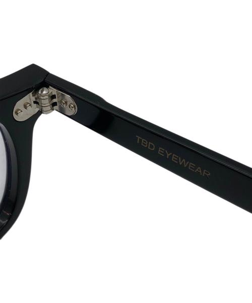 TBD EYEWEAR（ティービーディー アイウェア）TBD EYEWEAR (ティービーディー アイウェア) Cord Eco Black Optical ブラック サイズ:44□23 145の古着・服飾アイテム