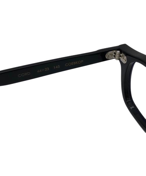 TBD EYEWEAR（ティービーディー アイウェア）TBD EYEWEAR (ティービーディー アイウェア) Cord Eco Black Optical ブラック サイズ:44□23 145の古着・服飾アイテム