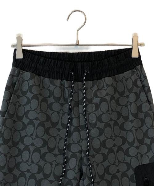 COACH（コーチ）COACH (コーチ) シグネチャースウェットパンツ グレー サイズ:SMALLの古着・服飾アイテム