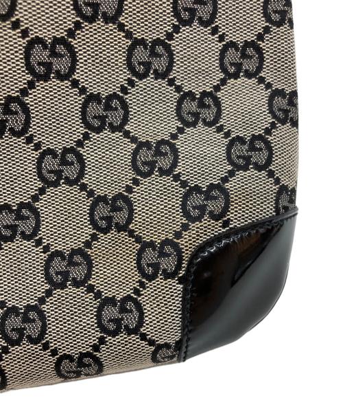 GUCCI（グッチ）GUCCI (グッチ) GGキャンパスワンショルダーバッグ ベージュの古着・服飾アイテム