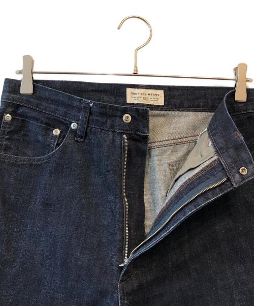 ENDS and MEANS（エンズアンド ミーンズ）ENDS AND MEANS (エンズアンド ミーンズ) デニムパンツ インディゴ サイズ:SMALL（30-31）の古着・服飾アイテム