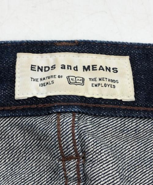 ENDS and MEANS（エンズアンド ミーンズ）ENDS AND MEANS (エンズアンド ミーンズ) デニムパンツ インディゴ サイズ:SMALL（30-31）の古着・服飾アイテム