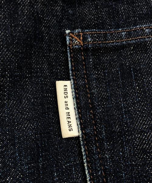 ENDS and MEANS（エンズアンド ミーンズ）ENDS AND MEANS (エンズアンド ミーンズ) デニムパンツ インディゴ サイズ:SMALL（30-31）の古着・服飾アイテム