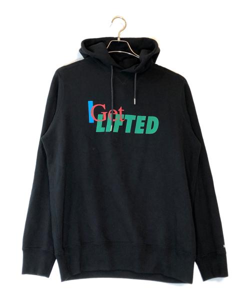 sacai（サカイ）sacai (サカイ) I GET LIFTED パーカー ブラック サイズ:３の古着・服飾アイテム