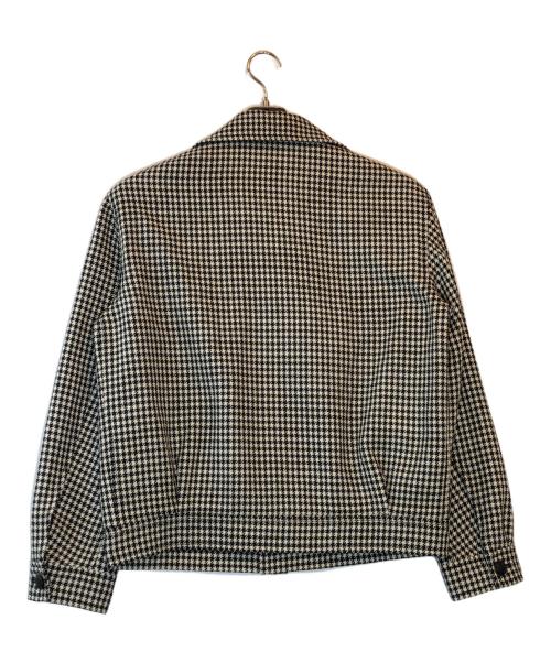 TAGLIATORE（タリアトーレ）TAGLIATORE (タリアトーレ) JONES ウールジャケット ホワイト×ブラック サイズ:48の古着・服飾アイテム