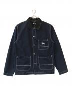 stussyステューシー）の古着「Brushed Moleskin Chore」｜ネイビー