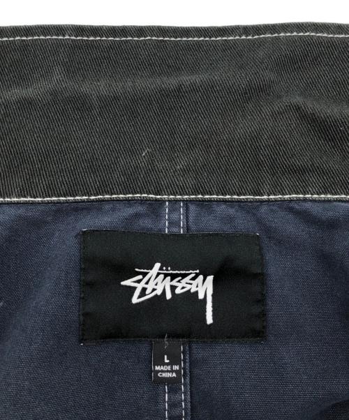 stussy（ステューシー）stussy (ステューシー) Brushed Moleskin Chore ネイビー サイズ:Lの古着・服飾アイテム