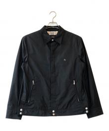 BURBERRY BLACK LABEL（バーバリーブラックレーベル）の古着「コーチジャケット」｜ブラック