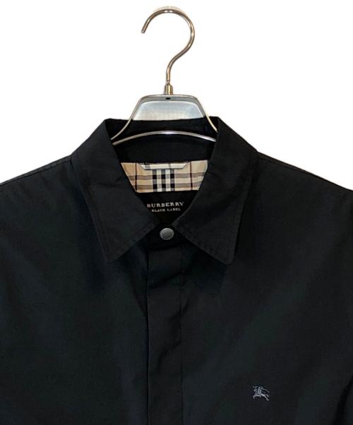 BURBERRY BLACK LABEL（バーバリーブラックレーベル）BURBERRY BLACK LABEL (バーバリーブラックレーベル) コーチジャケット ブラック サイズ:Mの古着・服飾アイテム