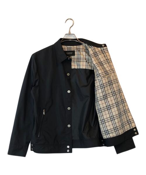 BURBERRY BLACK LABEL（バーバリーブラックレーベル）BURBERRY BLACK LABEL (バーバリーブラックレーベル) コーチジャケット ブラック サイズ:Mの古着・服飾アイテム