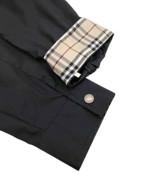 BURBERRY BLACK LABEL（バーバリーブラックレーベル）BURBERRY BLACK LABEL (バーバリーブラックレーベル) コーチジャケット ブラック サイズ:Mの古着・服飾アイテム