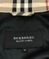 中古・古着 BURBERRY BLACK LABEL (バーバリーブラックレーベル) ノバチェック ライダースジャケット ベージュ サイズ:M：22000円