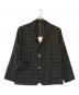 ULTERIOR（アルテリア）の古着「Ex.SUPER LIGHT FADED CHECK JKT」｜ブラウン