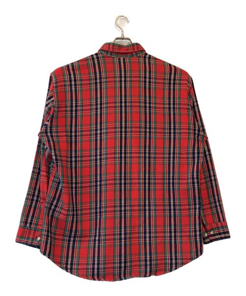 ST JOHN'S BAY（セントジョンズベイ）ST JOHN'S BAY (セントジョンズベイ) ネルシャツ レッド サイズ:XLの古着・服飾アイテム