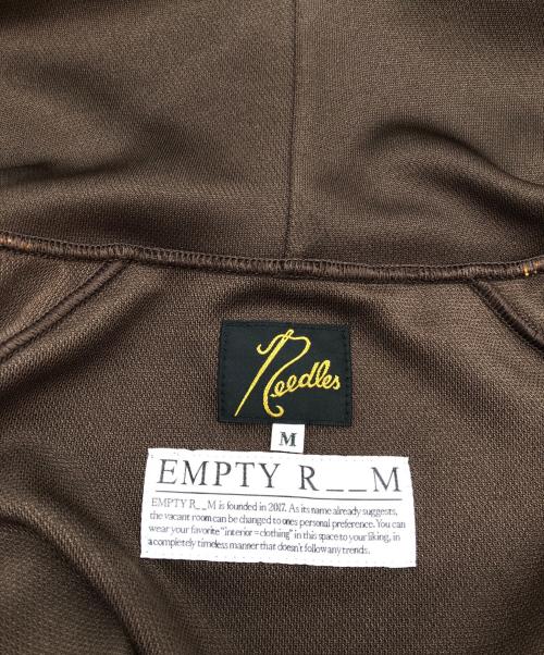Needles（ニードルズ）Needles (ニードルズ) EMPTY R   M ジップパーカー ブラウン サイズ:Mの古着・服飾アイテム