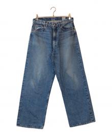 orSlow（オアスロウ）の古着「SUPER DAD'S DENIM PANTS」｜ブルー