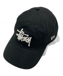 New Era×stussy（ニューエラ×ステューシー）の古着「キャップ」｜ブラック