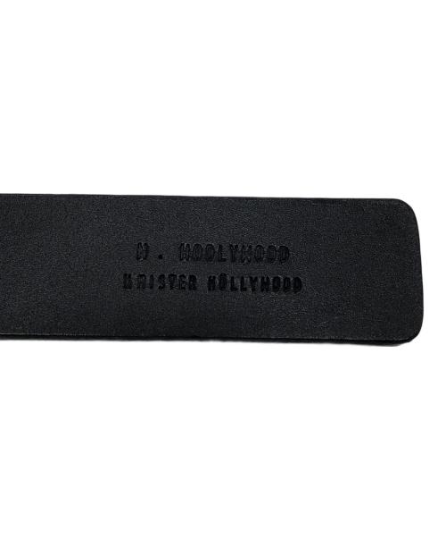 N.HOOLYWOOD（エヌ ハリウッド）N.HOOLYWOOD (エヌ ハリウッド) BELT ブラック サイズ:下記参照の古着・服飾アイテム