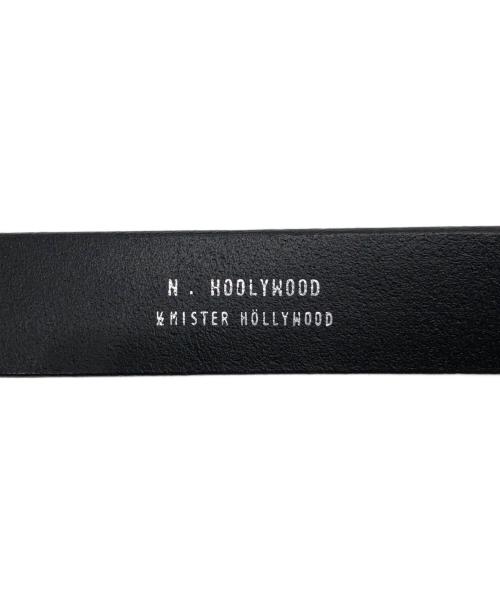 N.HOOLYWOOD（エヌ ハリウッド）N.HOOLYWOOD (エヌ ハリウッド) BELT ブラック サイズ:下記参照の古着・服飾アイテム