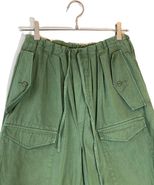 ticca（ティッカ）TICCA (ティッカ) イージーカーゴパンツ カーキ サイズ:Fの古着・服飾アイテム