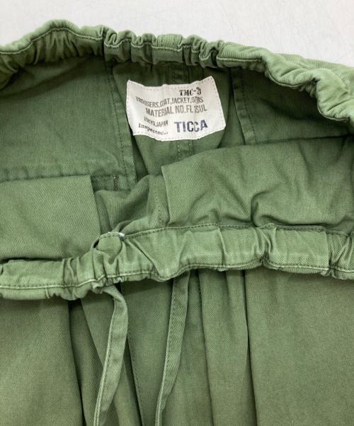 ticca（ティッカ）TICCA (ティッカ) イージーカーゴパンツ カーキ サイズ:Fの古着・服飾アイテム