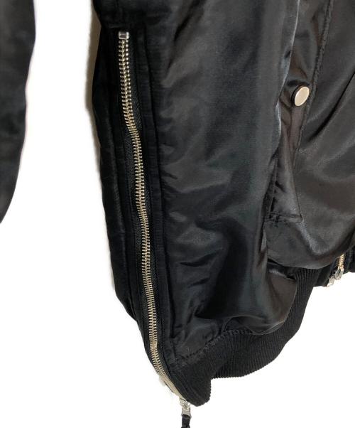 MAISON SPECIAL（メゾンスペシャル）MAISON SPECIAL (メゾンスペシャル) リバーシブルナイロンオーバーMA-1 ブラック サイズ:FREEの古着・服飾アイテム