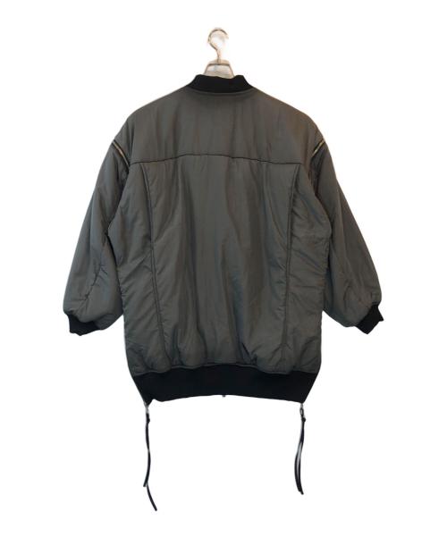 MAISON SPECIAL（メゾンスペシャル）MAISON SPECIAL (メゾンスペシャル) リバーシブルナイロンオーバーMA-1 ブラック サイズ:FREEの古着・服飾アイテム