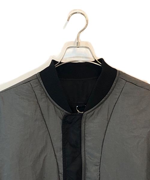 MAISON SPECIAL（メゾンスペシャル）MAISON SPECIAL (メゾンスペシャル) リバーシブルナイロンオーバーMA-1 ブラック サイズ:FREEの古着・服飾アイテム