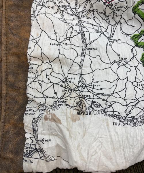 USED（USED）USED (USED) パッチ付きフライトジャケット ブラウン サイズ:下記参照の古着・服飾アイテム