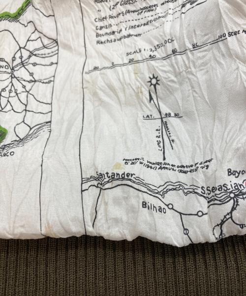 USED（USED）USED (USED) パッチ付きフライトジャケット ブラウン サイズ:下記参照の古着・服飾アイテム