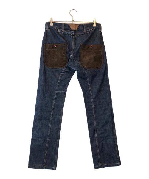 COMME des GARCONS JUNYA WATANABE MAN（コム デ ギャルソン ジュンヤ ワタナベ マン）COMME des GARCONS JUNYA WATANABE MAN (コム デ ギャルソン ジュンヤ ワタナベ マン) デニムパンツ インディゴ サイズ:Sの古着・服飾アイテム