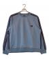Needles（ニードルズ）の古着「Track Crew Neck Shirt - Poly Smooth」｜ブルー