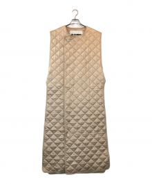 JIL SANDER（ジルサンダー）の古着「Quilted Liner "Salt Halite"」｜ベージュ
