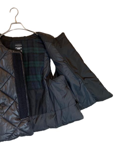 JUNYA WATANABE COMME des GARCONS MAN PINK（ジュンヤワタナベ コムデギャルソンマン ピンク）JUNYA WATANABE COMME des GARCONS MAN PINK (ジュンヤワタナベ コムデギャルソンマン ピンク) INNERRAUM (インナーラム) ダウンベスト ブラック サイズ:Lの古着・服飾アイテム