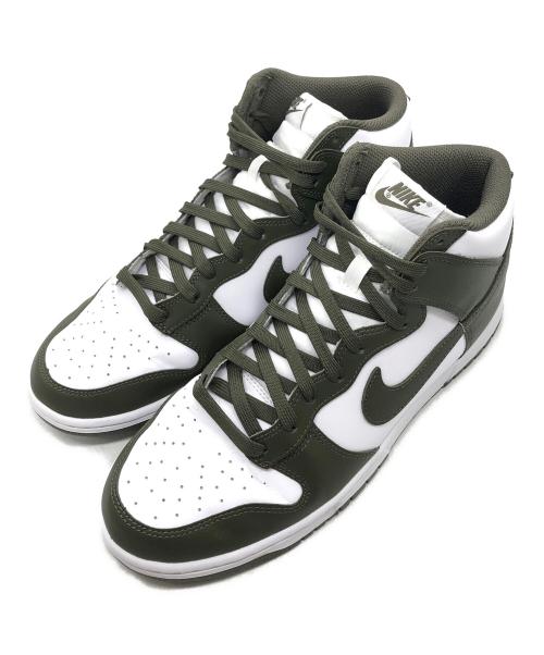 NIKE（ナイキ）NIKE (ナイキ) DUNK HI RETRO（ダンク ハイ レトロ） オリーブ サイズ:US10の古着・服飾アイテム