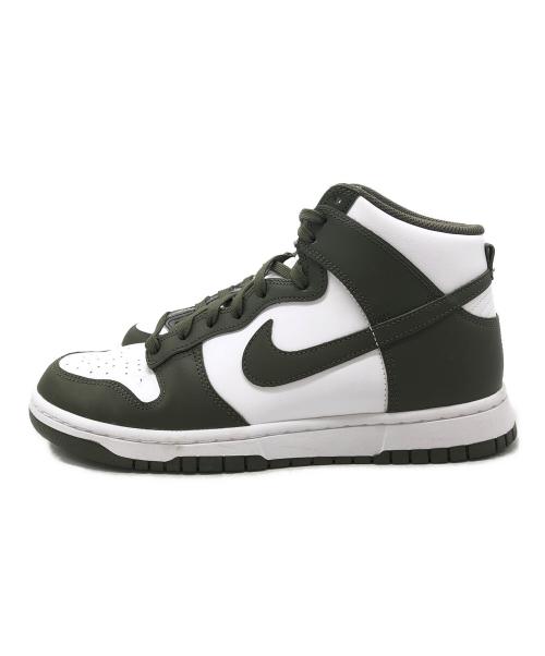 NIKE（ナイキ）NIKE (ナイキ) DUNK HI RETRO（ダンク ハイ レトロ） オリーブ サイズ:US10の古着・服飾アイテム