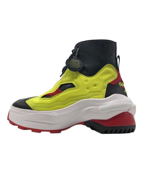 Maison Margiela（メゾンマルジェラ）Maison Margiela (メゾンマルジェラ) REEBOK (リーボック) Tabi Instapump Fury イエロー×ホワイト×ブラック サイズ:USA8.5の古着・服飾アイテム